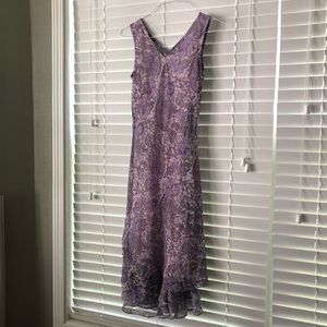 Vintage 🌟 Victoria Holley Printed Dress